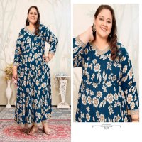 Moksh Plus Size Joy Vol-1 Wholesale Reyon Export Quality Kurtis