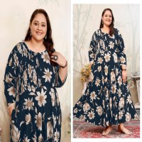 Moksh Plus Size Joy Vol-1 Wholesale Reyon Export Quality Kurtis