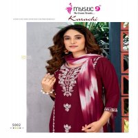KARACHI VOL 5 BY MYSTIC 9 READYMADE SHOP TRENDY RAYON SUIT FOR LADIES