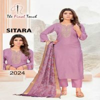 The Final Touch Sitara Wholesale Vetican With Embroidery Readymade Suits Combo