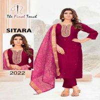 The Final Touch Sitara Wholesale Vetican With Embroidery Readymade Suits Combo