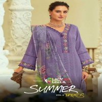 Lady Leela Summer Trends Vol-2 Wholesale Handwork And Embroidery Work 3 Piece Suits