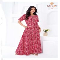 SURYAJYOTI PEARL VOL 1 READYMADE DAILY WEAR COTTON NIGHTY GOWN