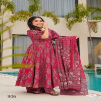 Lucaya Clora Vol-9 Wholesale Anarkali Top With Pant And Dupatta