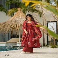 Lucaya Clora Vol-9 Wholesale Anarkali Top With Pant And Dupatta
