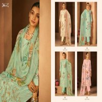 KESAR SHAHIN MUSLIN COTTON ELEGANT STYLE DRESS MATERIALS
