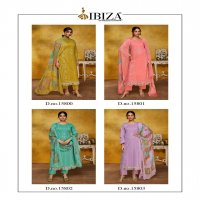 GLAMLOOK BY IBIZA CAMBRIC COTTON SHOP TRENDY UNSTITCH 3PCS DRESS