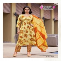 POOJA VOL 10 BY MYSTIC 9 RAYON READYMADE UNIQUE SALWAR KAMEEZ