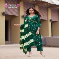 POOJA VOL 10 BY MYSTIC 9 RAYON READYMADE UNIQUE SALWAR KAMEEZ