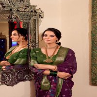 YNF 7031 VEDANTI POLY COTTON GORGEOUS LOOK SAREE