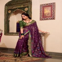 YNF 7031 VEDANTI POLY COTTON GORGEOUS LOOK SAREE