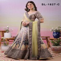 Saptrangi All Hit Design Readymade Designer Gowns