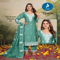 Kaya Niomi Wholesale 3 Piece Concept With Straight Cut Readymade Suits
