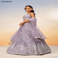 PF LAUNCHING SERIES 6025 COLORS WHOLESALE HEAVY DESIGNER LEHENGHAS