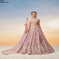 PF LAUNCHING SERIES 6025 COLORS WHOLESALE HEAVY DESIGNER LEHENGHAS