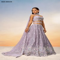 PF LAUNCHING SERIES 6025 COLORS WHOLESALE HEAVY DESIGNER LEHENGHAS