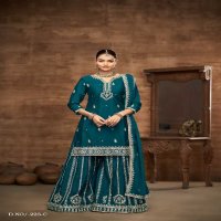 Twisha By Dani Creations Aanaya Vol-223 Wholesale Chinon Silk Designer Suits
