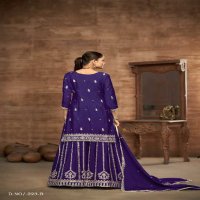 Twisha By Dani Creations Aanaya Vol-223 Wholesale Chinon Silk Designer Suits