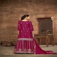 Twisha By Dani Creations Aanaya Vol-223 Wholesale Chinon Silk Designer Suits