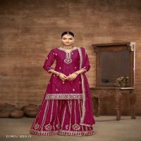 Twisha By Dani Creations Aanaya Vol-223 Wholesale Chinon Silk Designer Suits
