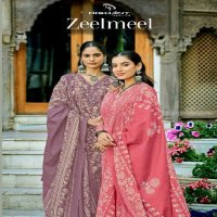 Nishant Zeelmeel Wholesale Pure Lawn With Embroidery Work Dress Material