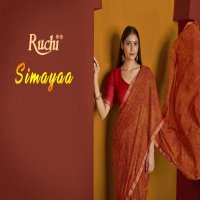 SIMAYAA VOL 32 BY RUCHI CHIFFON FASHIONABLE SAREE WHOLESALER