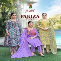 Master Pakiza Wholesale Straight Cut Top With Pant And Dupatta