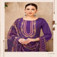 Alok Crazy Vol-2 Wholesale Viscose Muslin With Hand Work Dress Material