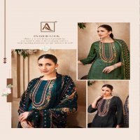 Alok Crazy Vol-2 Wholesale Viscose Muslin With Hand Work Dress Material