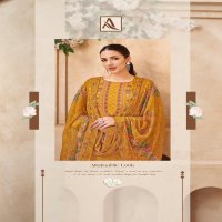 Alok Crazy Vol-2 Wholesale Viscose Muslin With Hand Work Dress Material