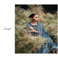 GANGA LAUNCHING ENZI WHOLESALE PREMIUM COTTON PRINTED WITH EMBROIDERY DRESS