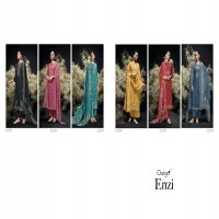 GANGA LAUNCHING ENZI WHOLESALE PREMIUM COTTON PRINTED WITH EMBROIDERY DRESS