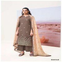 GANGA ABEEHA S3415 WHOLESALE PREMIUM BEMBERG COTTON WITH HAND WORK SUITS
