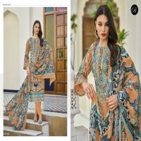 BELLIZA DESIGNER STUDIO ALMARINA VOL 3 WHOLESALE PURE COTTON WITH SELF EMBROIDERY DRESS MATERIAL