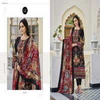 BELLIZA DESIGNER STUDIO ALMARINA VOL 3 WHOLESALE PURE COTTON WITH SELF EMBROIDERY DRESS MATERIAL
