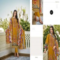 BELLIZA DESIGNER STUDIO ALMARINA VOL 3 WHOLESALE PURE COTTON WITH SELF EMBROIDERY DRESS MATERIAL