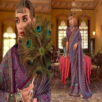 KRESHVA MORNI SILK 806-811 SERIES TRADITIONAL SAREES PERFECT FOR FESTIVALS