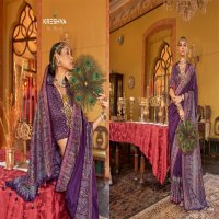 KRESHVA MORNI SILK 806-811 SERIES TRADITIONAL SAREES PERFECT FOR FESTIVALS