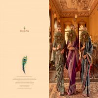 KRESHVA MORNI SILK 806-811 SERIES TRADITIONAL SAREES PERFECT FOR FESTIVALS