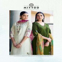 MITTOO LAUNCH SHREELEKHA WHOLESALE PURE MODAL VISCODE READYMADE SUITS