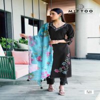 MITTOO LAUNCH SHREELEKHA WHOLESALE PURE MODAL VISCODE READYMADE SUITS