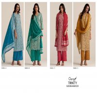 GANGA PRESENT TRINITY S3536 WHOLESALE PREMIUM COTTON PRINTED SALWAR SUITS
