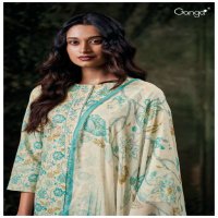 GANGA BHAVIYA S3522 WHOLSALE PREMIUM COTTON PRINTED WITH EMBROIDERY SUITS