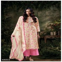 GANGA BHAVIYA S3522 WHOLSALE PREMIUM COTTON PRINTED WITH EMBROIDERY SUITS