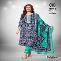 DEEPTEX BY POINT 8 BATIK QUEEN VOL-1 WHOLESALE PURE COTTON READYMADE SUITS
