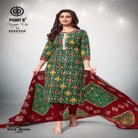 DEEPTEX BY POINT 8 BATIK QUEEN VOL-1 WHOLESALE PURE COTTON READYMADE SUITS