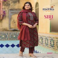 RADHIKA LIFESTYLE SIRI VOL 3 RAYON CAPSULE FULLY STITCH UNIQUE SALWAR KAMEEZ