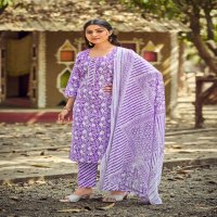 SUMMER FASHION VOL 9 BY TIPS AND TOPS COTTON READYMADE STYLISH 3PCS DRESS