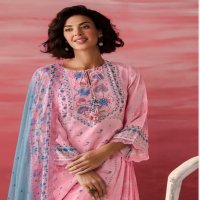 JIMMY VOL 207 BY HEER KIMORA MUSLIN SUMMER PRETTY LOOK UNSTITCH SUIT