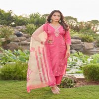 AANCHI ALISHA ROMAN SHIMMER READYMADE ELEGANCE SALWAR KAMEEZ